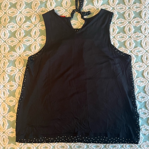 ELLE polka dot tank - Picture 5 of 6